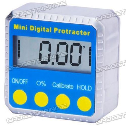 Digital Bevel Box Inclinometer Angle Gauge Meter Protractor 360 Degree Magnets