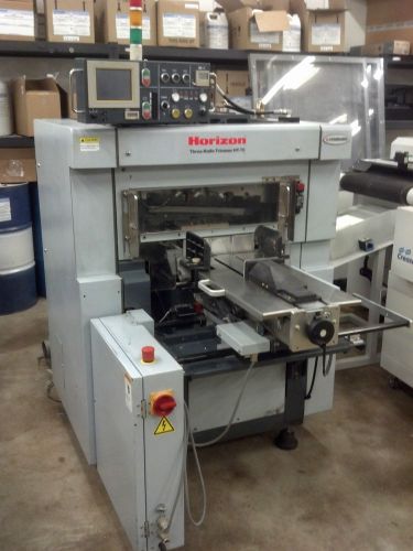 Horizon HT 70 3-knife trimmer (2009); muller, challenge, kolbus