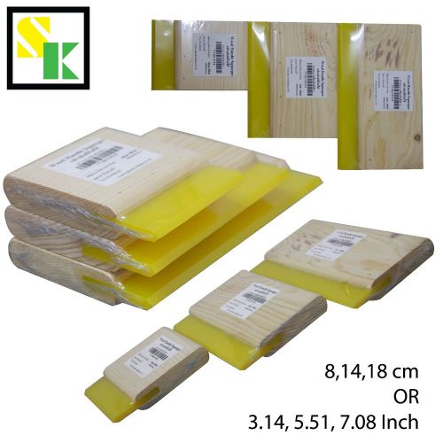 14cm/5.51&#034; high quality plywood screen printing squeegee for sale