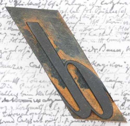 letter d  fancy wood type printing block woodtype font letterpress old vintage