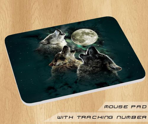 New Design Wolf Animal Art Logo Mousepad Mouse Pad Mats Hot Game