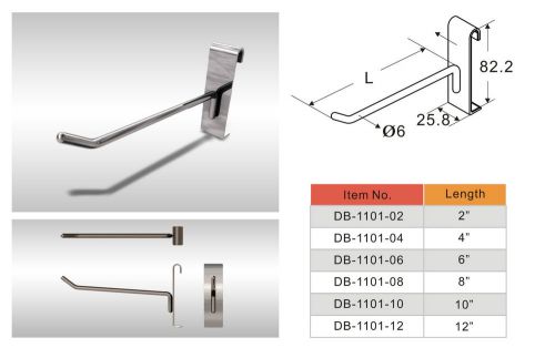 50 pcs display hook for slatwall