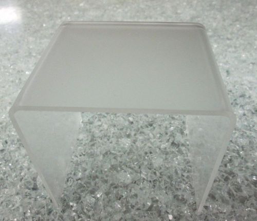 Quantity 12 Acrylic Risers 1/8&#034; 1&#034; x 1&#034; x1&#034;