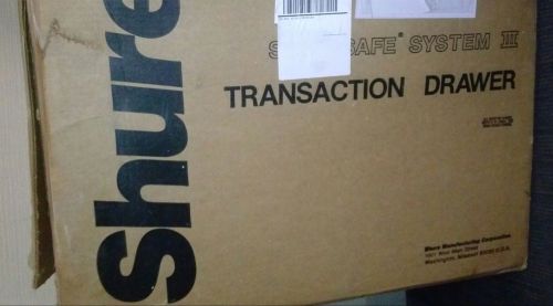 SHURESAFE TRANSACTION DRAWER 670150 NEW