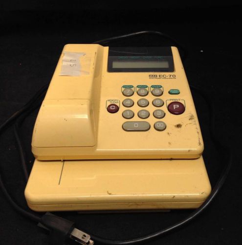 MAX EC-70 ELECTRONIC CHECKWRITER