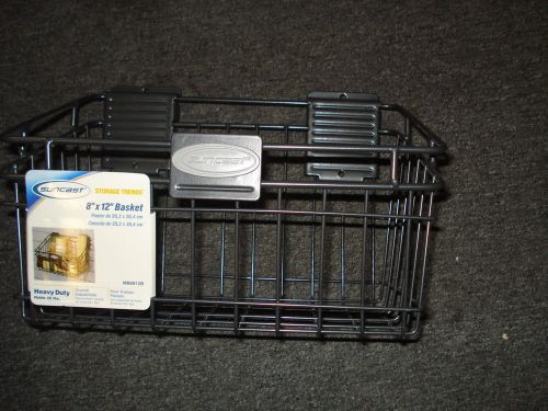 SUNCAST Storage Baskets H 8-5/16&#034; x 8&#034; x 12&#034; Black Wire QTY 4 MB0812B |IJ1|