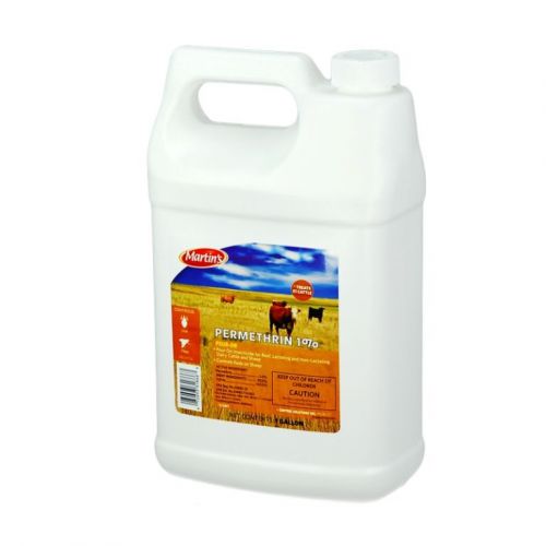 Permethrin 1% Cattle Bovine Pour On Flies Lice 1 Gallon Sheep