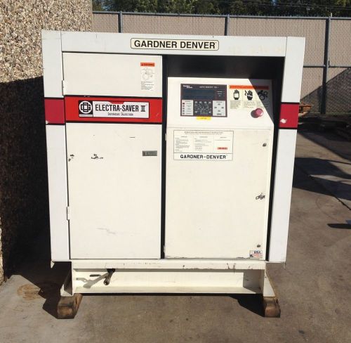 75hp gardner denver air compressor, #682 for sale