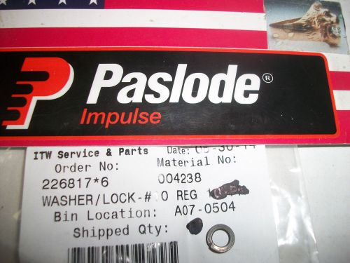 &#034;NEW&#034; Paslode  Part # 004238 LOCK WASHER #10 REG. - SINGLE PC.