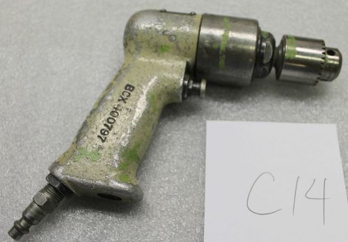 C14- Rockwell Tools 5000 RPM Pneumatic Air Drill With 1/4&#034; Jacobs Chuck Aircraft