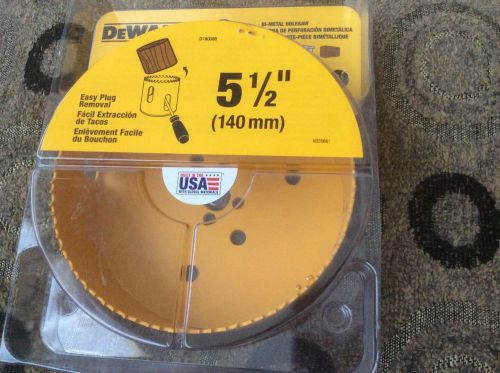 NEW- DeWalt Bi-Metal 5 1/2 inch (140mm)