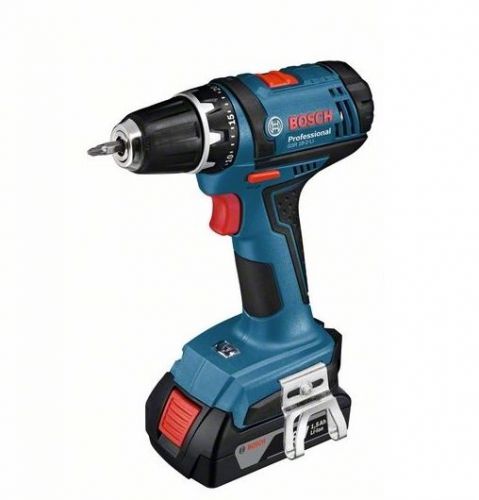 New bosch gsr 18-2-li cordless drill driver + 2 li + charger + carton box for sale