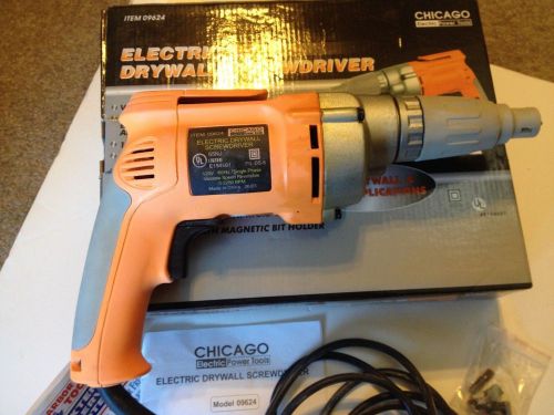 Heavy Duty Deck/Drywall Screwdriver Chicago Electric 09624