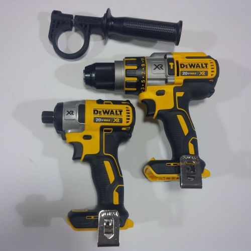 New DeWalt DCD995 20 Volt Cordless Brushless 1/2 Hammer Drill, DCF886 1/4 Impact