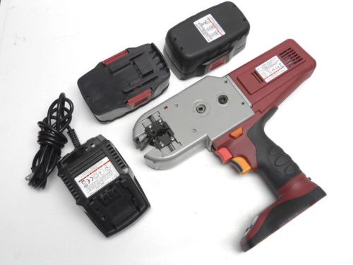 Tesla TC-1 Cordless Tubing Cutter w/ Case + Extras (3/8&#034; - 1-1/8&#034;)