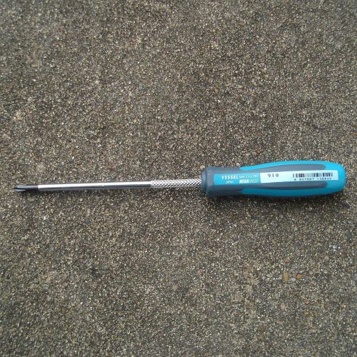 New vessel 910 p0*100 910 series jis thin shank megadora screwdriver for sale