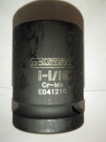 EXPERT 1-1/16&#034; IMPACT SOCKET 3/4&#034; DRIVE E041210 MUST L@@K