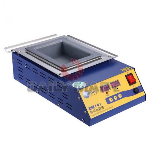 Cm141 lead-free titanium alloy solder soldering pot desoldering bath 900w 110v for sale