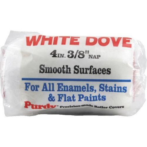 White dove woven fabric roller cover-4x3/8 white dove cover for sale