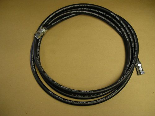 Bedford , binks 25&#039; low pressure hvlp  fluid  line hose assy. 1/4&#034; id for sale