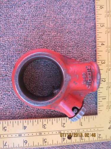 Ridgid Tools 00-R 00R Pipe Threader Threading Ratchet Ratcheting Die Head