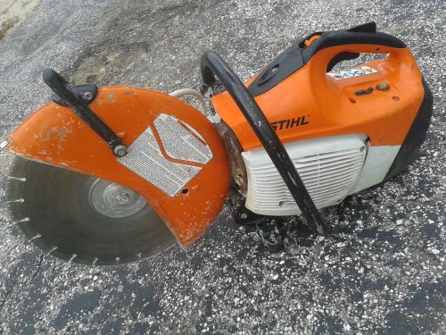 OCT 2013 STIHL TS 420 saw 67cc good runner USA shipping CALL 4 Xpress shipping!