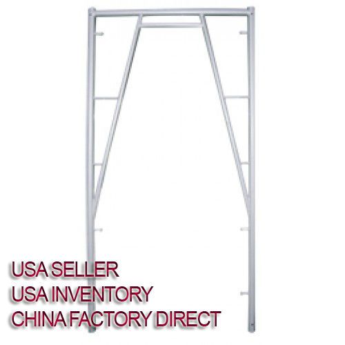 Scaffold Frame, Pipe Scaffolding, Walk Thru Frame, Snap-on, 3&#039; x 6&#039;8&#034;