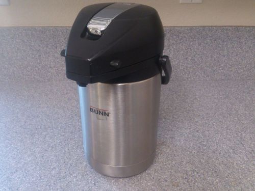 BUNN Lever-Action Commercial Airpot Air pot  2.2 Liter stainless