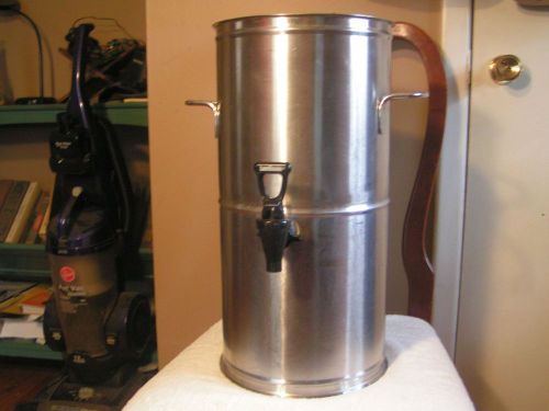 TOMLINSON STAINLESS STEEL 3 GALLON ICE TEA CANNISTER