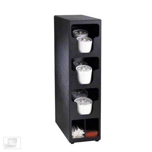 DISPENSE-RITE 5-COMPARTMENT LID &amp; CONDIMENT ORGANIZER