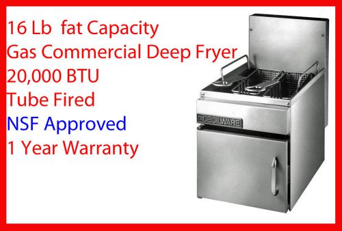 CECILWARE GF16 GAS DEEP FRYER 18 lbs Natural or LP