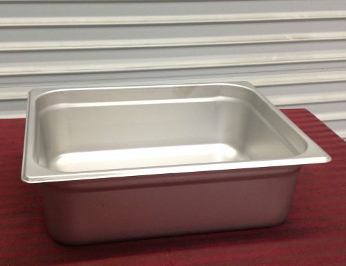 NEW 1/1 Full Stainless Steel Insert Steam Cold Pan 4&#034; Deep NSF #2003 Hotel Prep