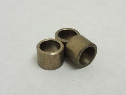 142047 new-no box, formax a-116 lot-3 bronze bearings, 3/8&#034; id, 1/2&#034; od, 3/8&#034; w for sale