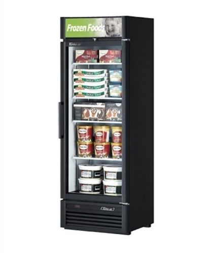 New turbo air 16 cu ft super deluxe 1 glass swing door merchandiser freezer for sale