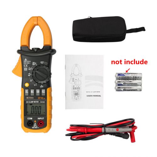 Cheap digital ac clamp meter current voltage resistance tester + mini pocket for sale