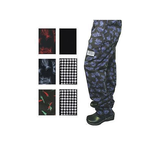 San Jamar - Chef Revival P040PP-4X E-Z Fit Chef&#039;s Pants