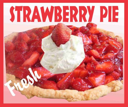 STRAWBERRY PIE DECAL