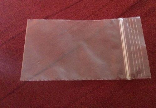 50 - 2&#034; x 3&#034; Clear Zip Lock Bags