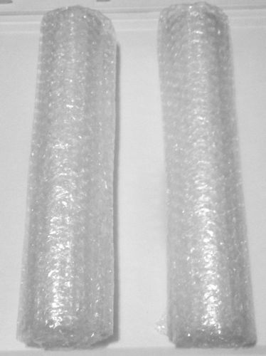 2 rolls 3/16&#034; bubble cushion wrap 12&#034; x 6&#039; perforated ( shipping supplies ) for sale