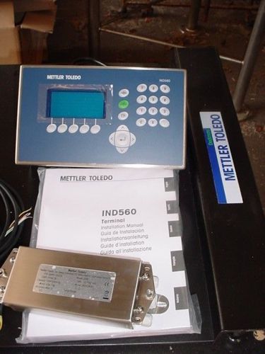 1000lb Mettler Toledo platform scale IND560 HARSH duty +2888 NEW UNUSED