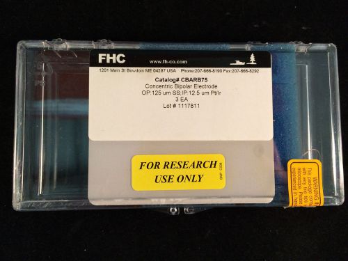 FHC #CB-ARB75 Concentric Bipolar Electrode NEW!