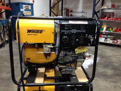 Winco single phase 5500w 6010dexb industrial diesel generator for sale