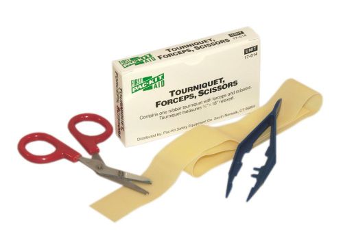 Pac-Kit 17-014 Tourniquet, Forceps, and Scissors Kit