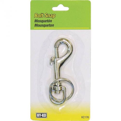 Large Bolt Snap, Steel HY-KO PRODUCTS Key Storage KC176 Steel 029069751579