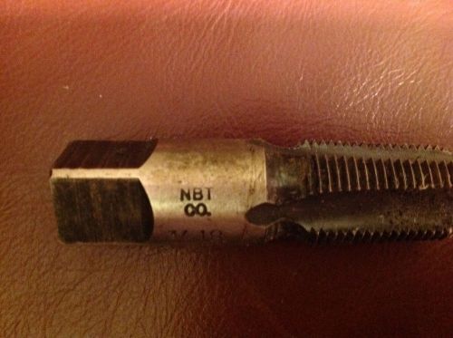 NBT Co. 3/8 18 NPT thread tap. USA Made!