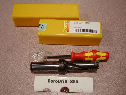 Sandvik a880 d0656lx19-03 drill for sale