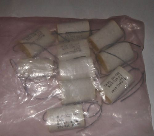 QTY  5   5.0 MFD 220VDC Capacitor  ASC 9624 X637 metal polypropylene