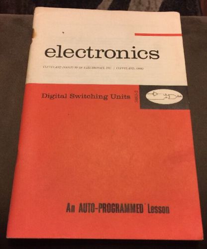 Cleveland Institute Of Electronics Book. VG Condition