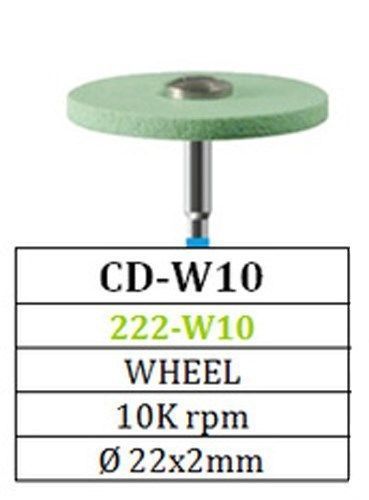 Diamond green stone wheel cd-w10 besqual for zirconia and porcelain for sale