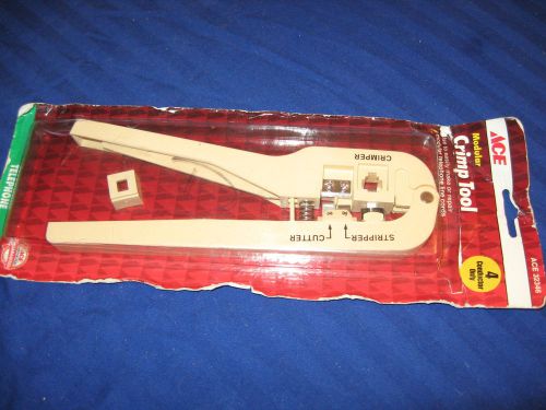 Crimp tool from ace stripper cutter modulor telephone